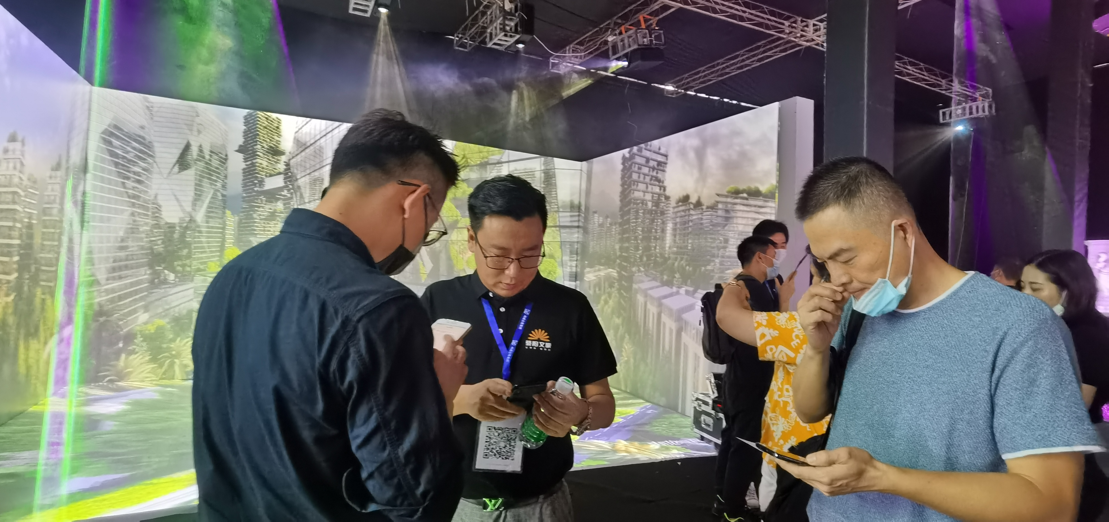 熱鬧！亞洲視覺智能與沉浸式產(chǎn)業(yè)博覽會，驕陽文旅人氣爆棚！(圖22)