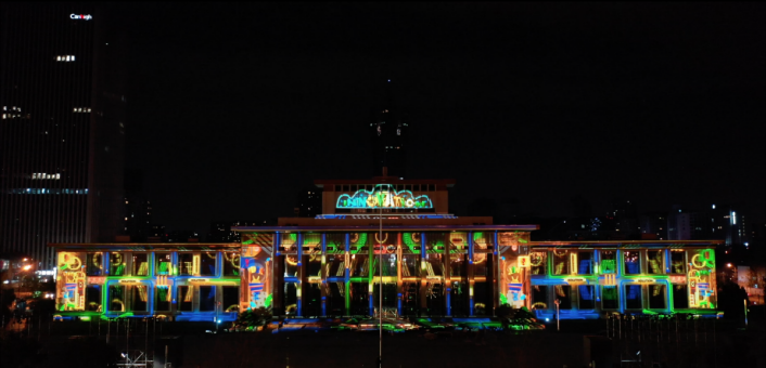 天空創(chuàng)想用科技點(diǎn)亮城市！杭州武林廣場3DMAPPING秀震撼上演！(圖6)