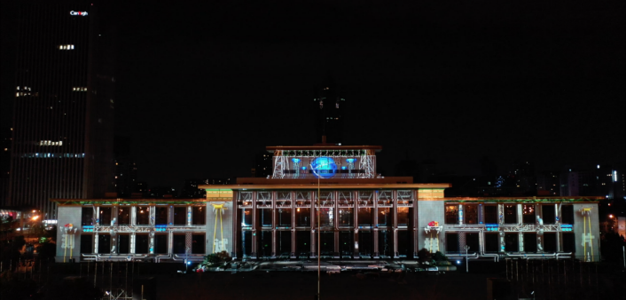 天空創(chuàng)想用科技點(diǎn)亮城市！杭州武林廣場3DMAPPING秀震撼上演！(圖16)