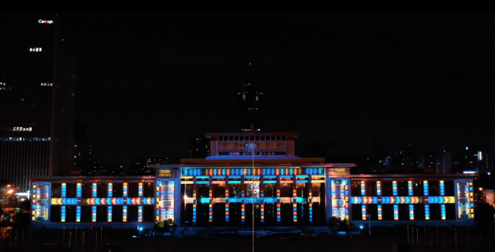 天空創(chuàng)想用科技點(diǎn)亮城市！杭州武林廣場3DMAPPING秀震撼上演！(圖20)