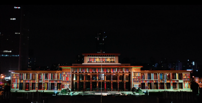 天空創(chuàng)想用科技點(diǎn)亮城市！杭州武林廣場3DMAPPING秀震撼上演！(圖21)