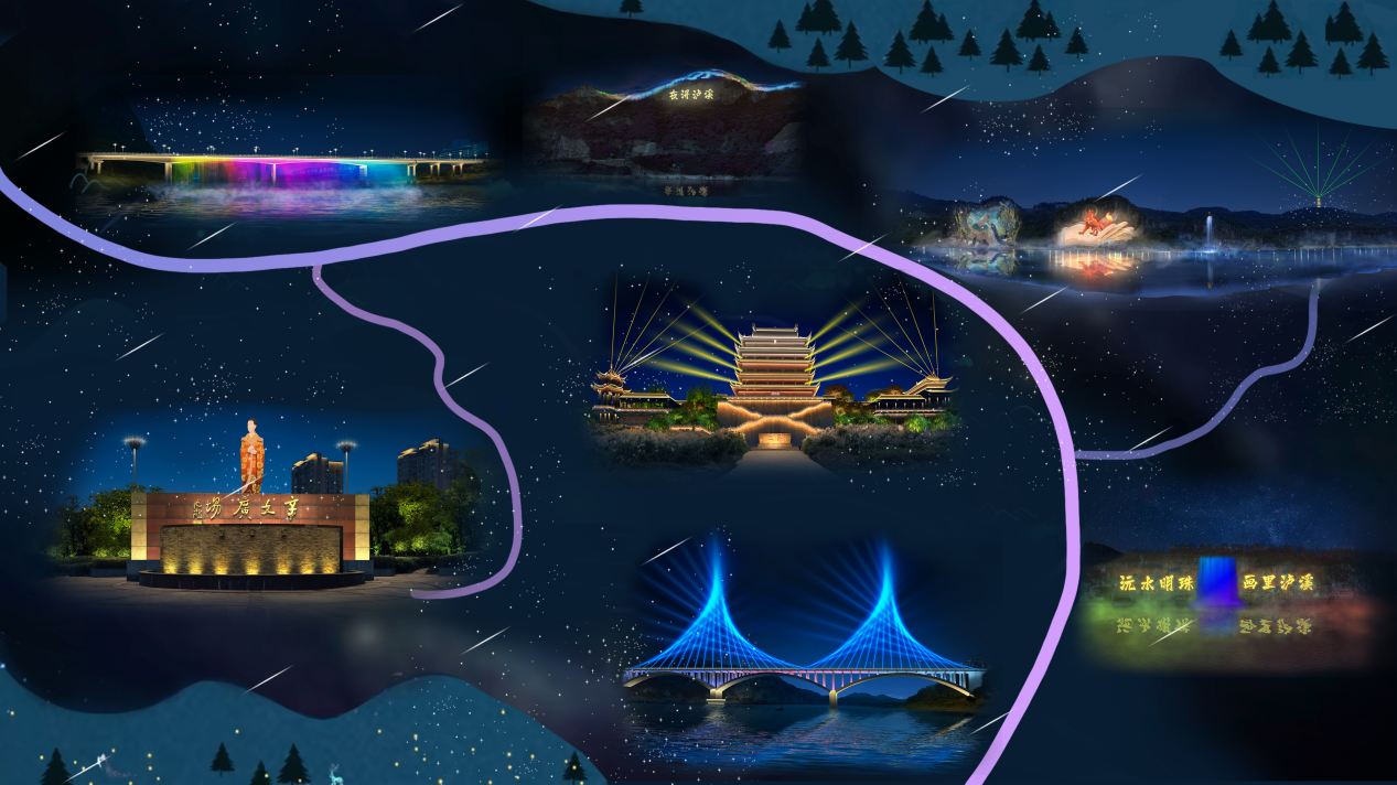 湖南《夜?jié)o溪》夜游項目(圖2)