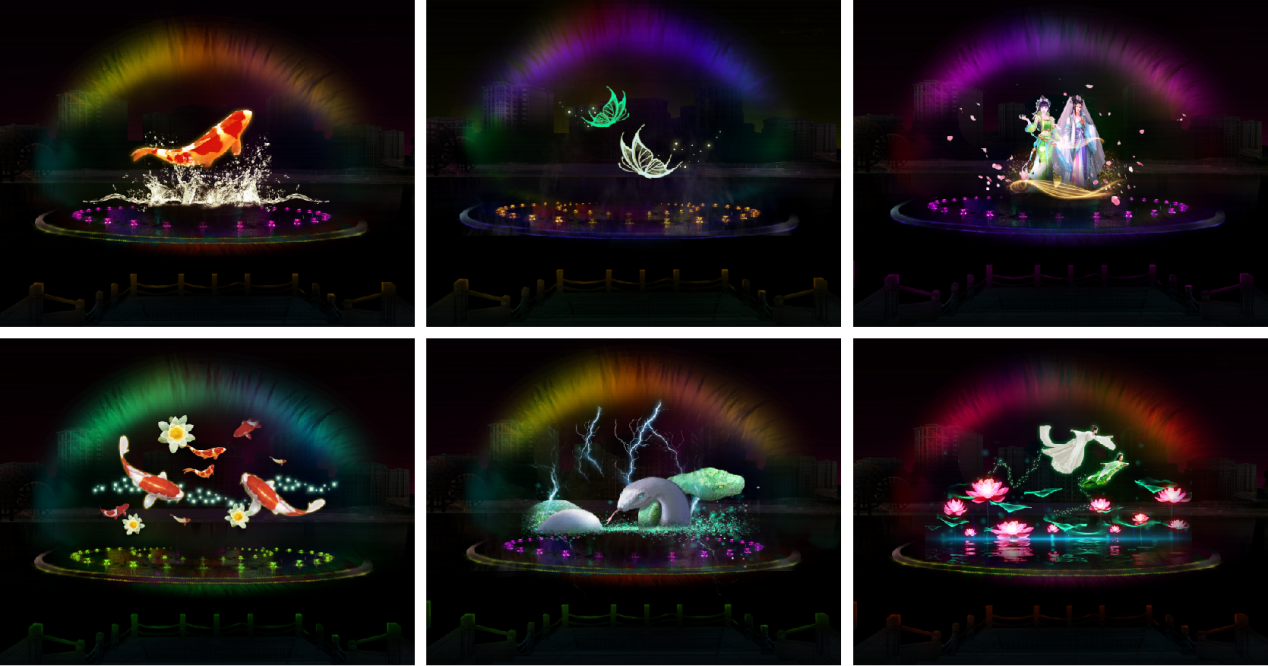 峨眉山蓮花湖《萬物生》水舞光影秀(圖3)